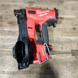 HOUSTON LOCATION - AS-IS Milwaukee M18 FUEL 18-Volt Lithium-Ion Brushless Cordless Coil Roofing Nailer (Tool Only)