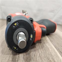 AS-IS- Milwaukee M12 FUEL 12V Lithium-Ion Brushless Cordless Stubby 1/2 in. Impact Wrench (Tool-Only)