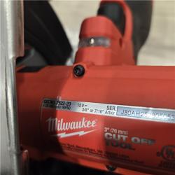 AS-IS Milwaukee M12 FUEL 12V Lithium-Ion Cordless 3 in. Cut Off Saw (Tool-Only)