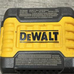 AS-IS DEWALT 20V/60V MAX FLEXVOLT Lithium-Ion 9.0Ah Battery and Charger Starter Kit