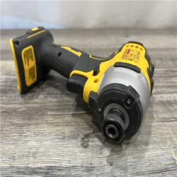AS-IS DEWALT ATOMIC 20V MAX Cordless Brushless Compact 1/4 in. Impact Driver (Tool Only)