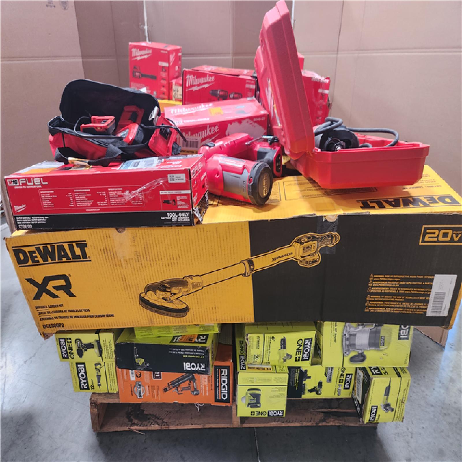 CALIFORNIA AS-IS TOOL PALLET
