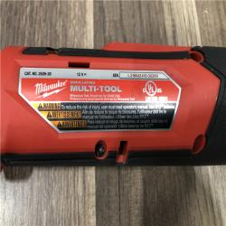 AS-IS Milwaukee FUEL 12V Lithium-Ion Cordless Oscillating Multi-Tool (Tool-Only)