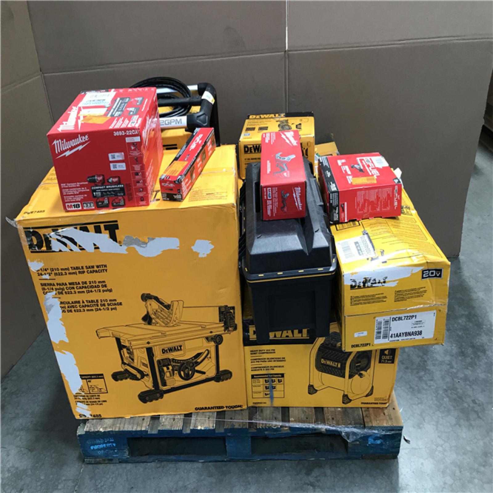 CALIFORNIA AS-IS TOOL PALLET