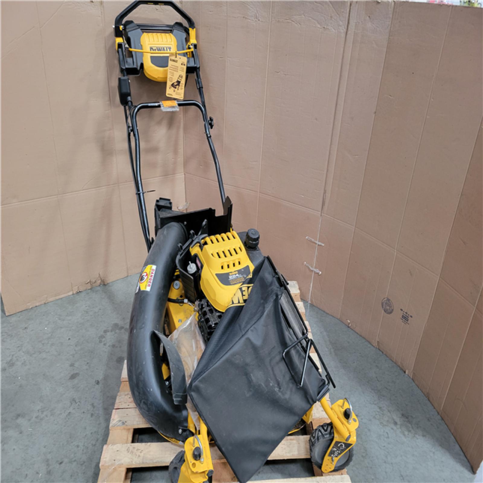 CALIFORNIA AS-IS DEWALT LAWN MOWER