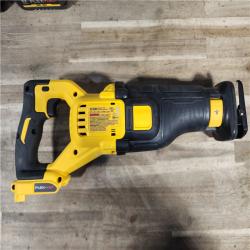 HOUSTON LOCATION - AS-IS DEWALT FLEXVOLT 60V MAX Cordless Brushless Reciprocating Saw with (1) FLEXVOLT 6.0Ah Battery