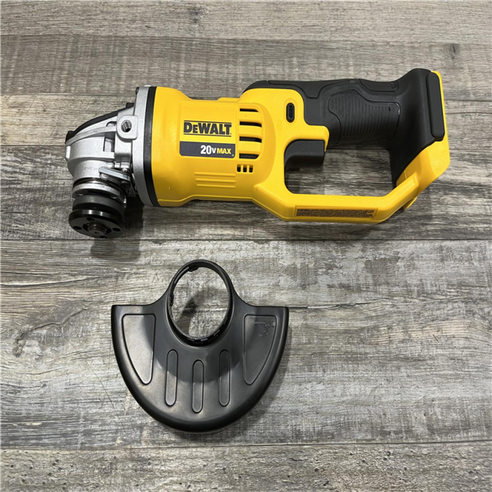 AS-IS DEWALT 20V MAX Cordless 4.5 in. - 5 in. Angle Grinder (Tool Only)