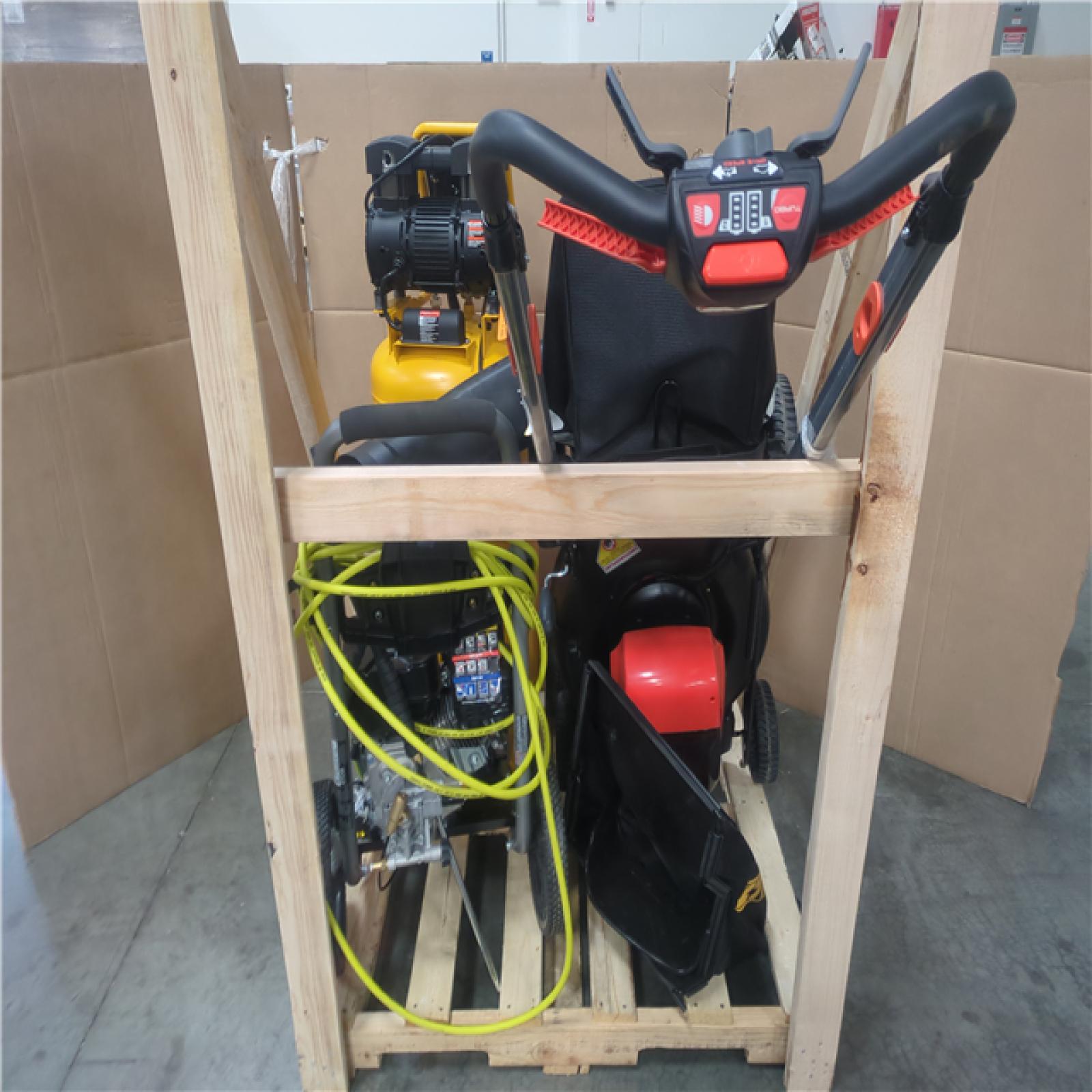 CALIFORNIA AS-IS OUTDOOR POWER EQUIPMENT