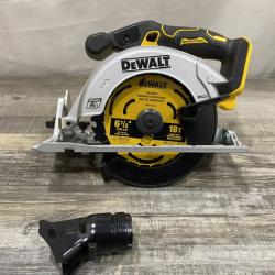 AS-IS DEWALT 20V MAX Cordless Brushless 6-1/2 in. Sidewinder Style Circular Saw (Tool Only)