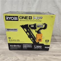 NEW! - Ryobi ONE+ HP 18V Cordless 15-Gauge 34° Angled Finish Nailer (Tool Only)