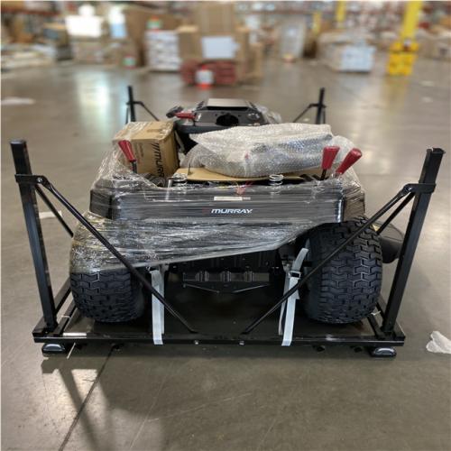 DALLAS LOCATION - Murray MT100 42 in. 13.5 HP 500cc E1350 Series Briggs and Stratton Engine 6-Speed Manual Gas Riding Lawn Tractor Mower