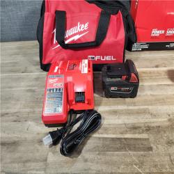 HOUSTON LOCATION - AS-IS Milwaukee M18 1/2 in. Cordless Brushless High Torque Impact Wrench Kit (Battery & Charger)