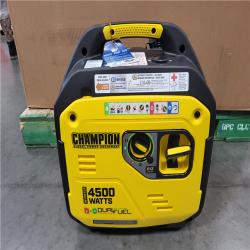 CALIFORNIA AS-IS  CHAMPION 4500 STARTING WATTS/ 3250 RUNNING WATTS GENERATOR INVERTER