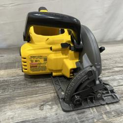AS-IS DEWALT FLEXVOLT 60V MAX Cordless Brushless 7-1/4 in. Wormdrive Style Circular Saw (Tool Only)