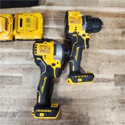 HOUSTON LOCATION - AS - IS DEWALT ATOMIC 20-Volt MAX Lithium-Ion Cordless Combo Kit