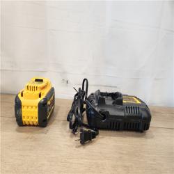 AS-IS- FLEXVOLT 20V/60V MAX Lithium-Ion 6.0Ah Battery Pack with 6 Amp Output Charger