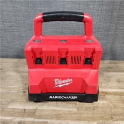 HOUSTON LOCATION - AS-IS Milwaukee M18 Packout Six Bay Rapid Charger (TOOL ONLY)