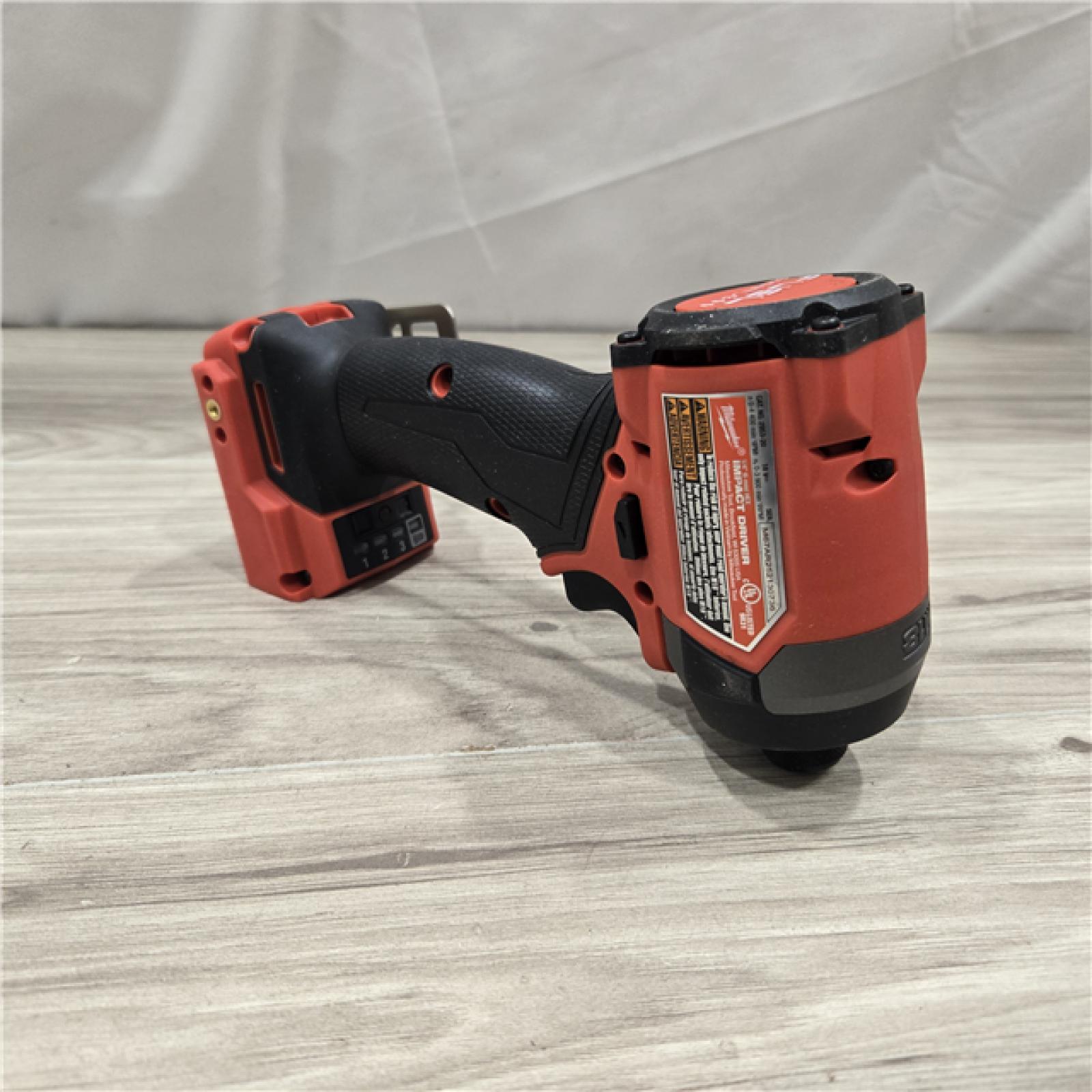 AS-IS Milwaukee 2953-20 18V Lithium-Ion Cordless 1/4 Hex Impact Driver (Tool-Only)
