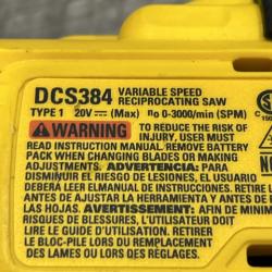AS-IS DEWALT 20-Volt XR Cordless Reciprocating Saw (Tool Only)