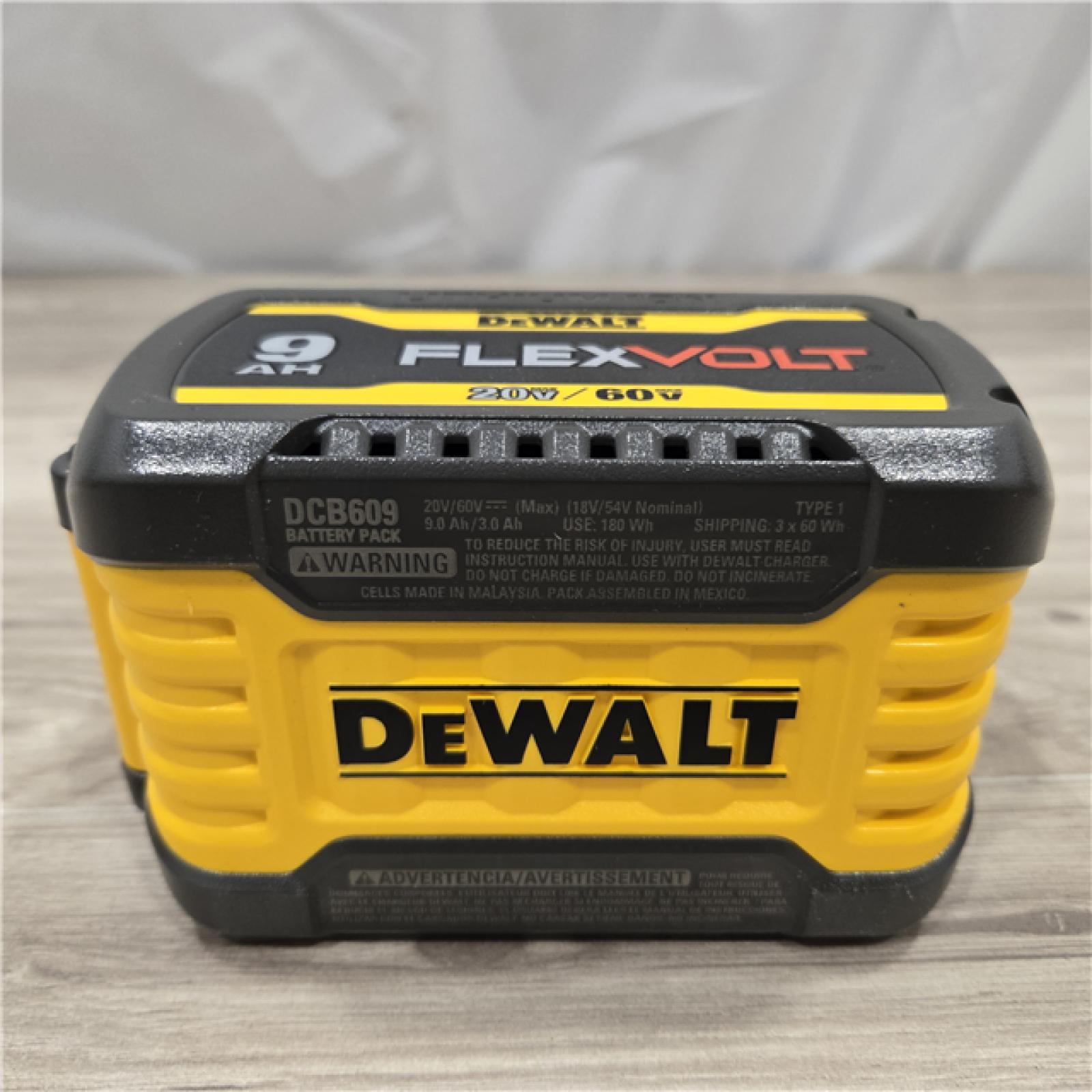AS-IS Dewalt DCB609 FLEXVOLT 20V/60V MAX* Battery Pack