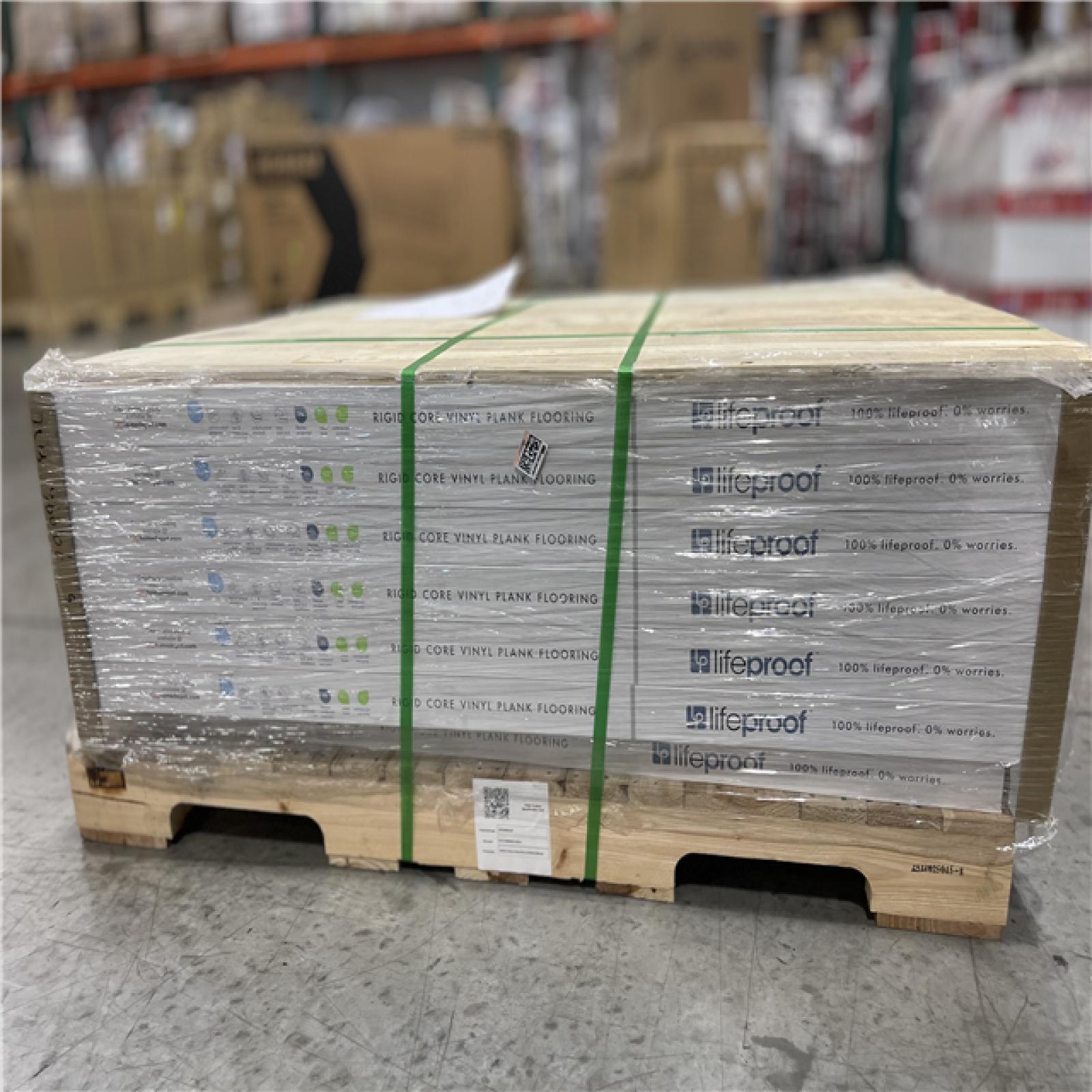 DALLAS LOCATION- Lifeproof Sterling Oak 6 MIL x 8.7 in. W x 48 in. L Click Lock Waterproof Luxury Vinyl Plank Flooring (20.1 sqft/case)PALLET -(28 CASES)