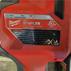 HOUSTON LOCATION - AS-IS Milwaukee M18 Lithium-Ion Brushed Cordless Cable Stapler (Tool-Only)