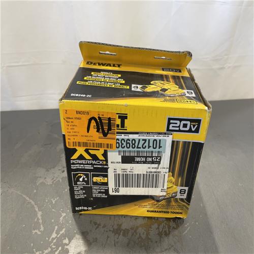 New! - DeWalt 20V XR Lithium-Ion Starter Pack with 8.0 Ah and 4.0 Ah Battery Packs and Charger