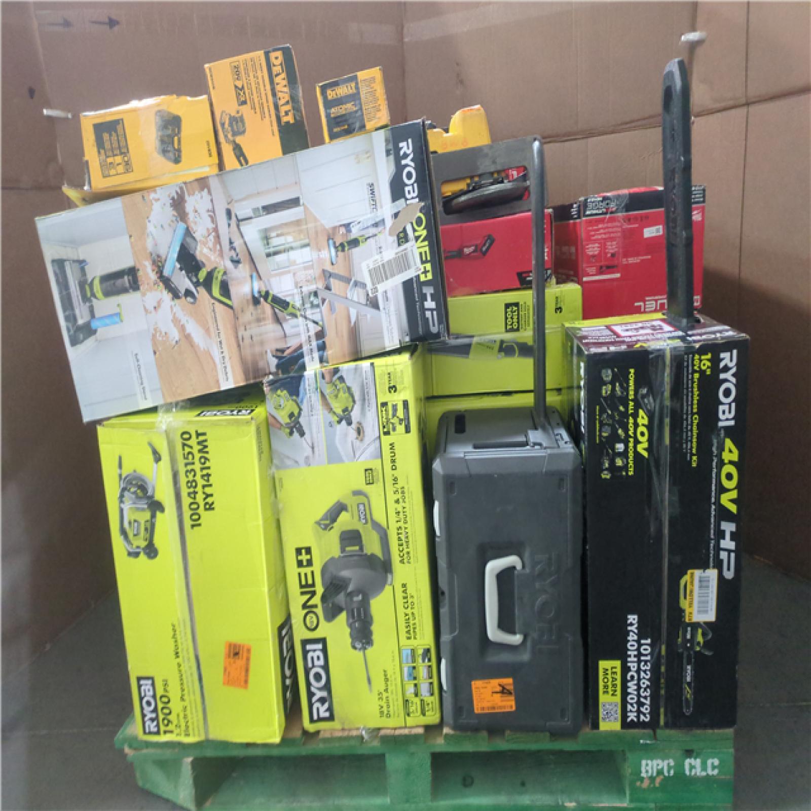 CALIFORNIA AS-IS TOOL PALLET