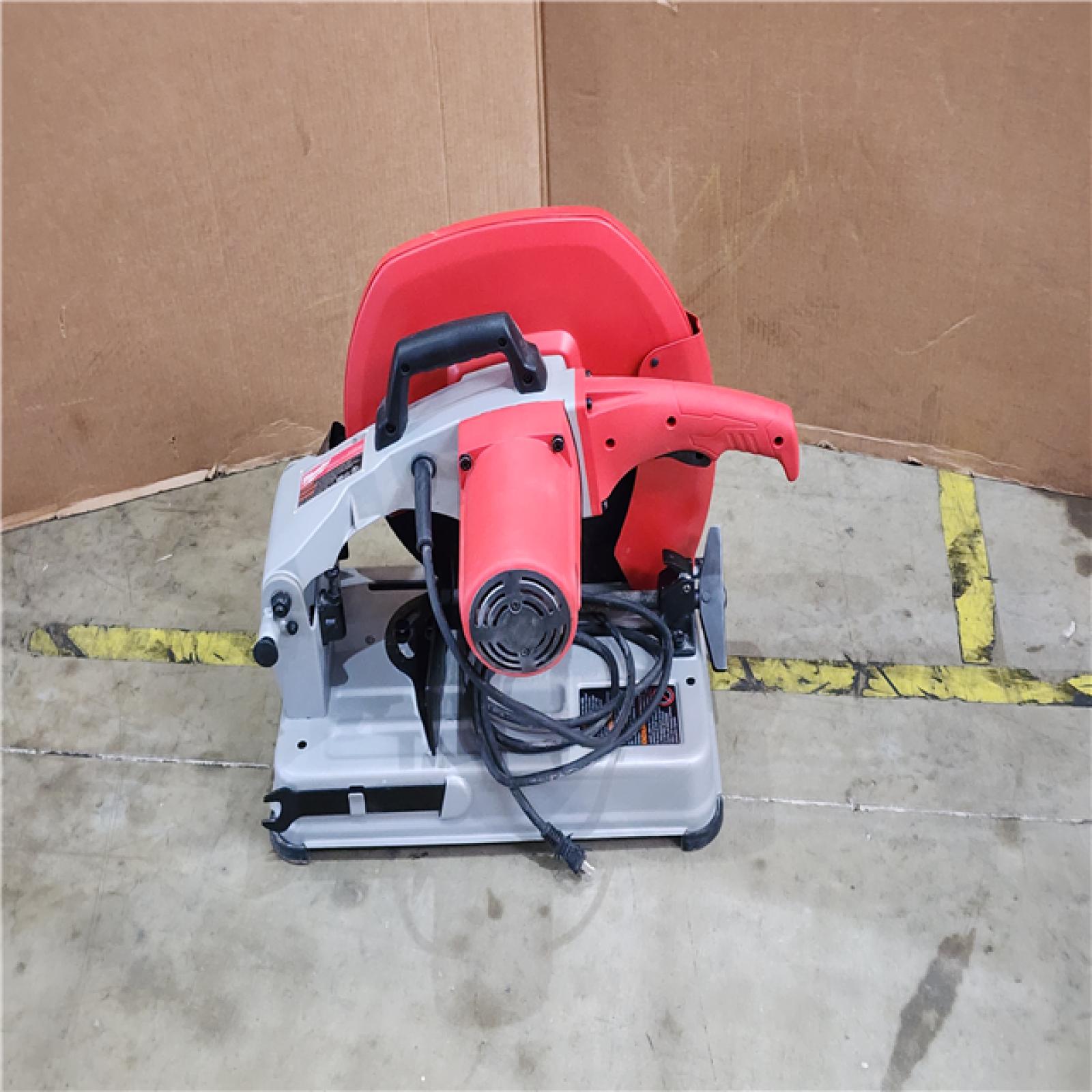 HOUSTON LOCATION - AS-IS Milwaukee 15 Amp Abrasive Chop Saw