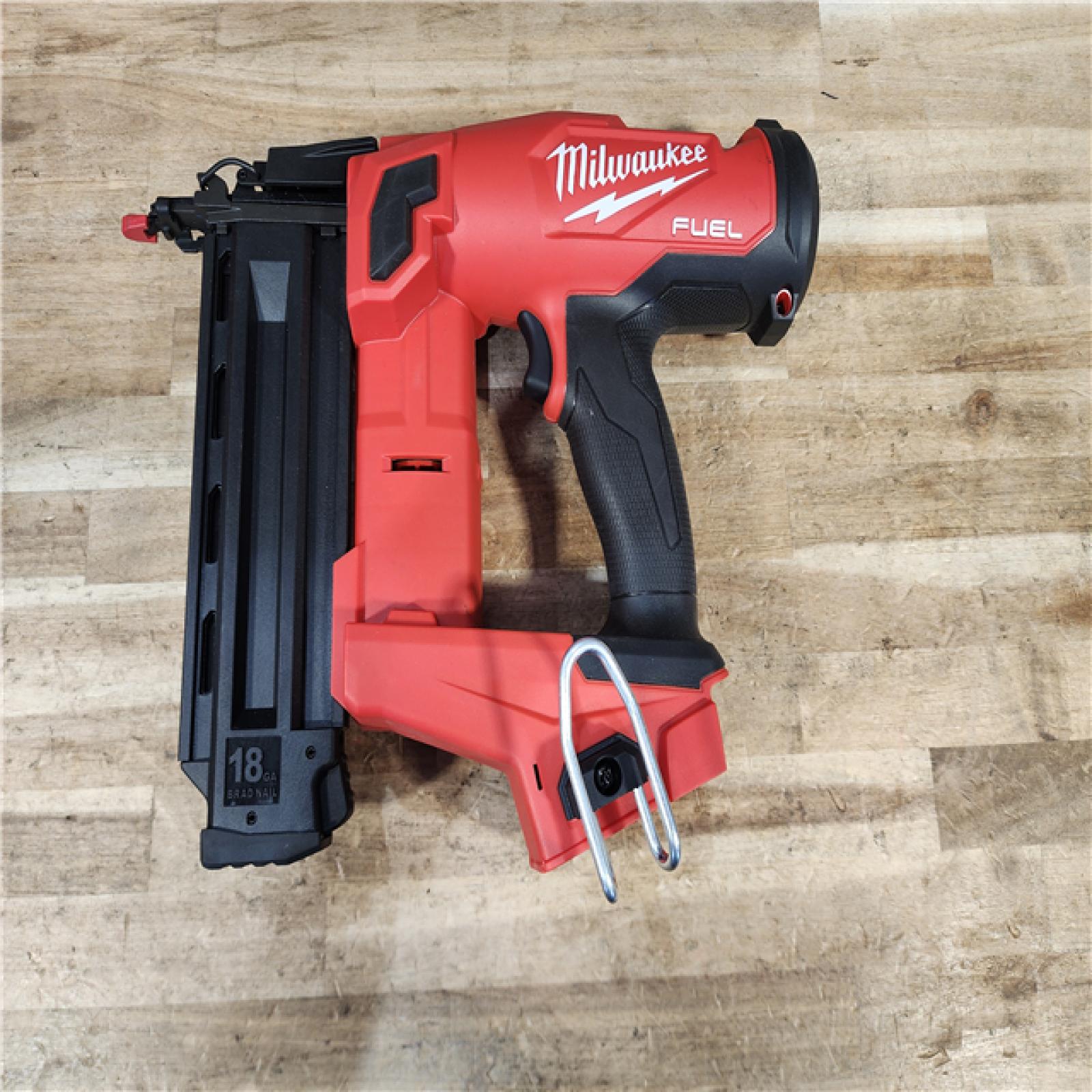 HOUSTON LOCATION - AS-IS Milwaukee FUEL 18-Volt Lithium-Ion Brushless Cordless Gen II 18-Gauge Brad Nailer (Tool-Only)