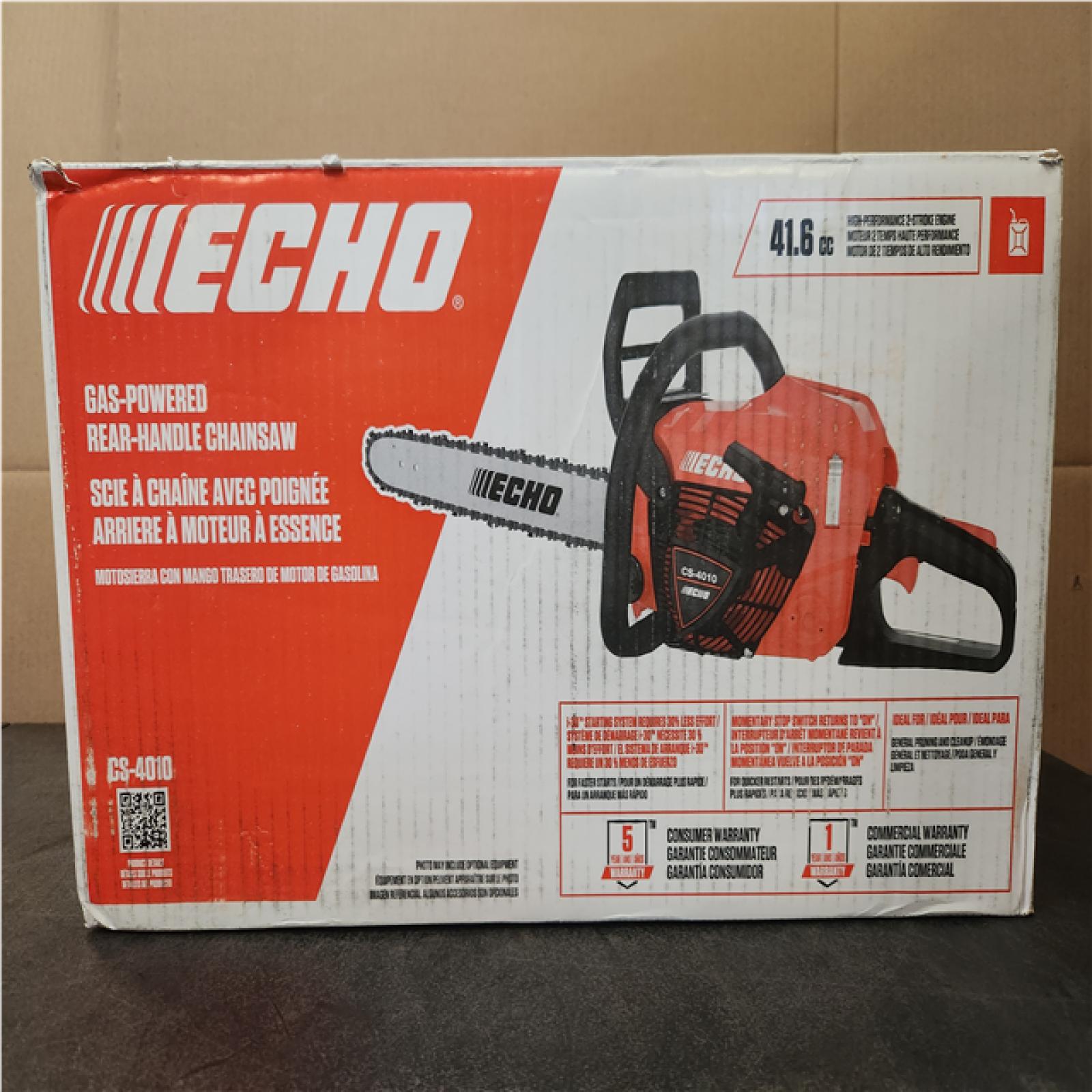 Phoenix NEW ECHO 18 in. 41.6 cc 2-Stroke Gas Rear Handle Chainsaw