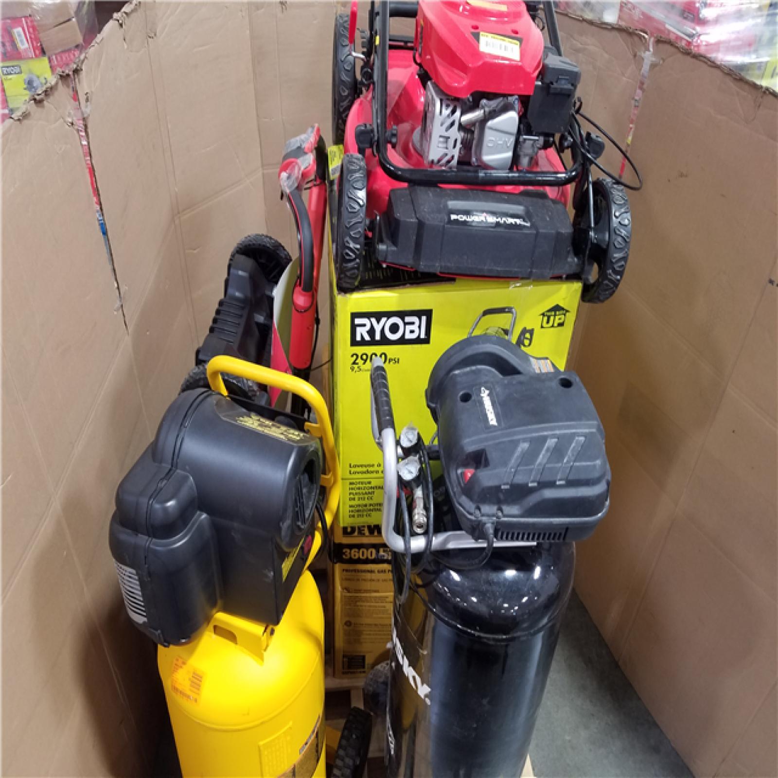 CALIFORNIA AS-IS OUTDOOR POWER EQUIPMENT