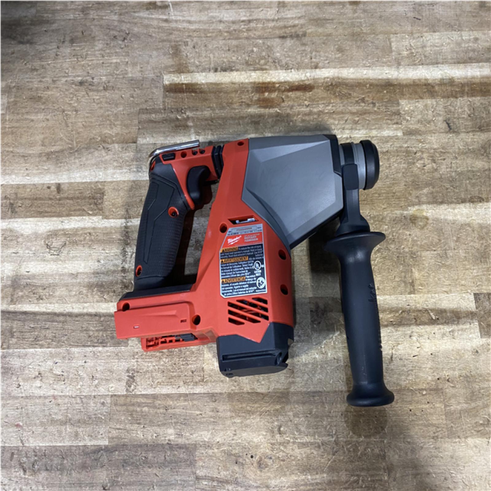 Houston Location AS-IS Milwaukee FUEL 18V Lithium-Ion Brushless Cordless 5/8 in. SDS-Plus Rotary Hammer (Tool-Only)