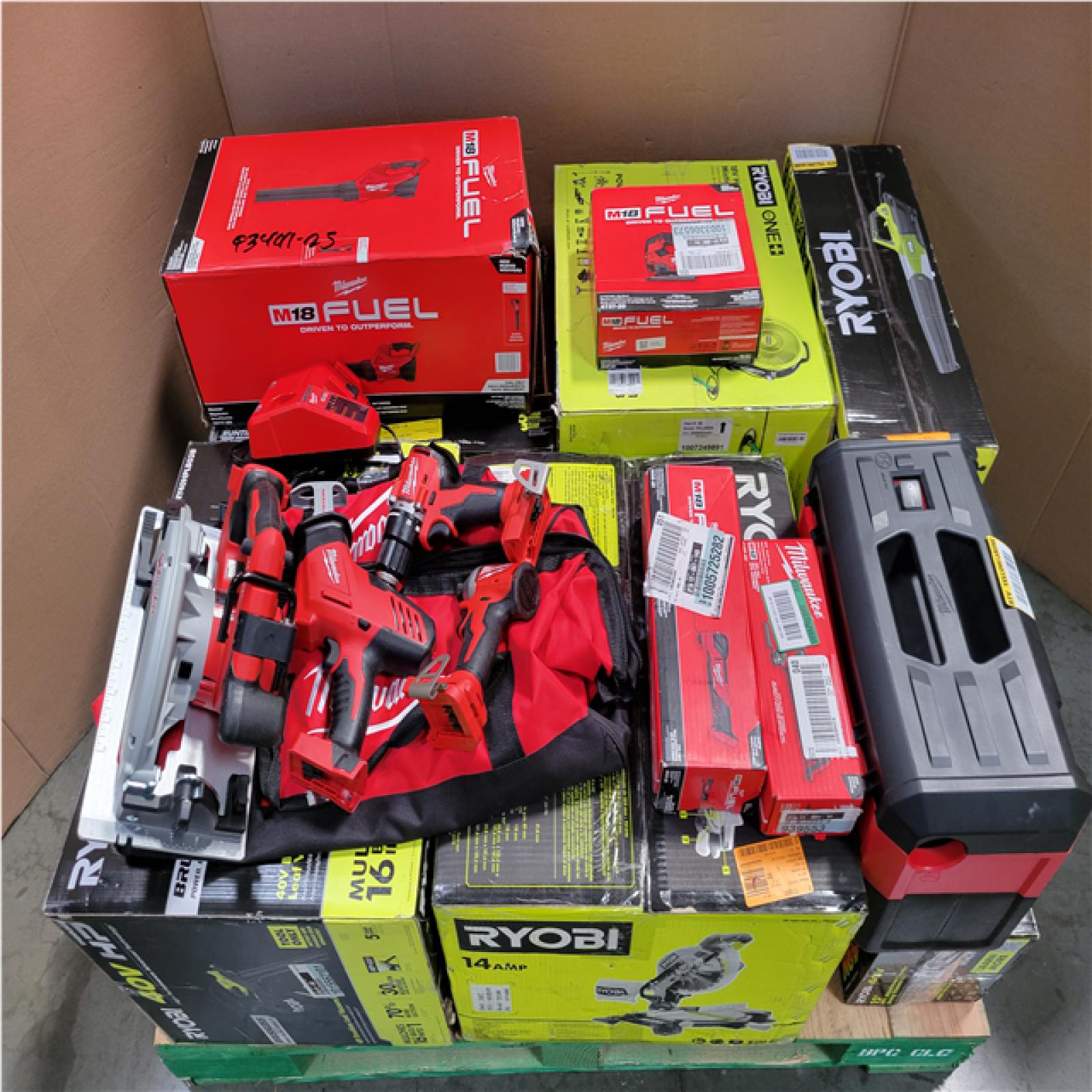 CALIFORNIA AS-IS TOOL PALLET