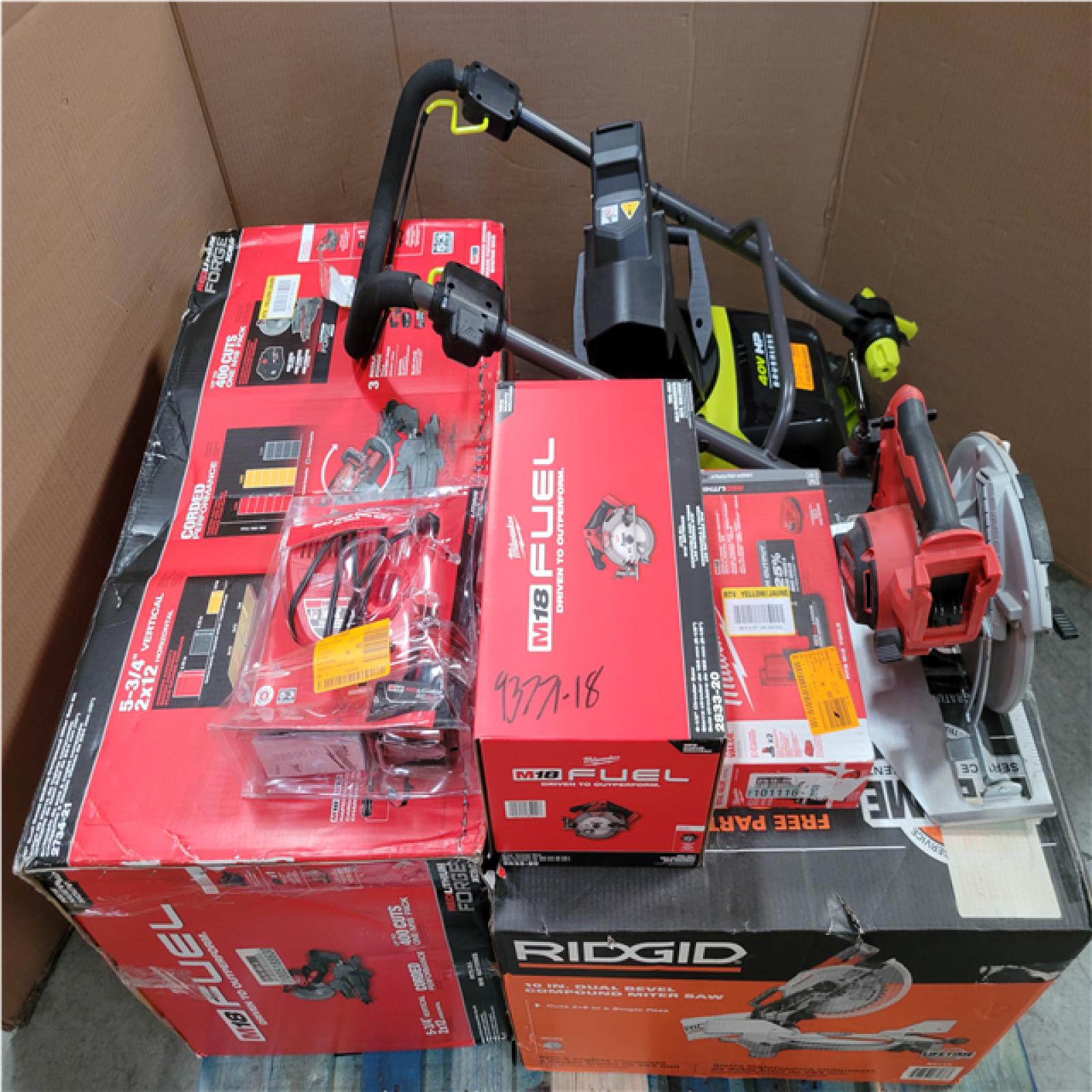 CALIFORNIA AS-IS TOOL PALLET