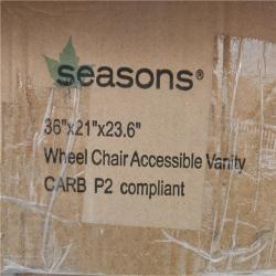 Phoenix Location Seasons 36x21x23.6 Wheel Chair Accessible Vanity Pallet (24 Boxes)