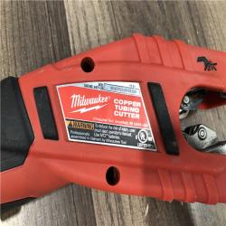 AS-IS Milwaukee 12V Lithium-Ion Cordless Copper Tubing Cutter (Tool-Only)