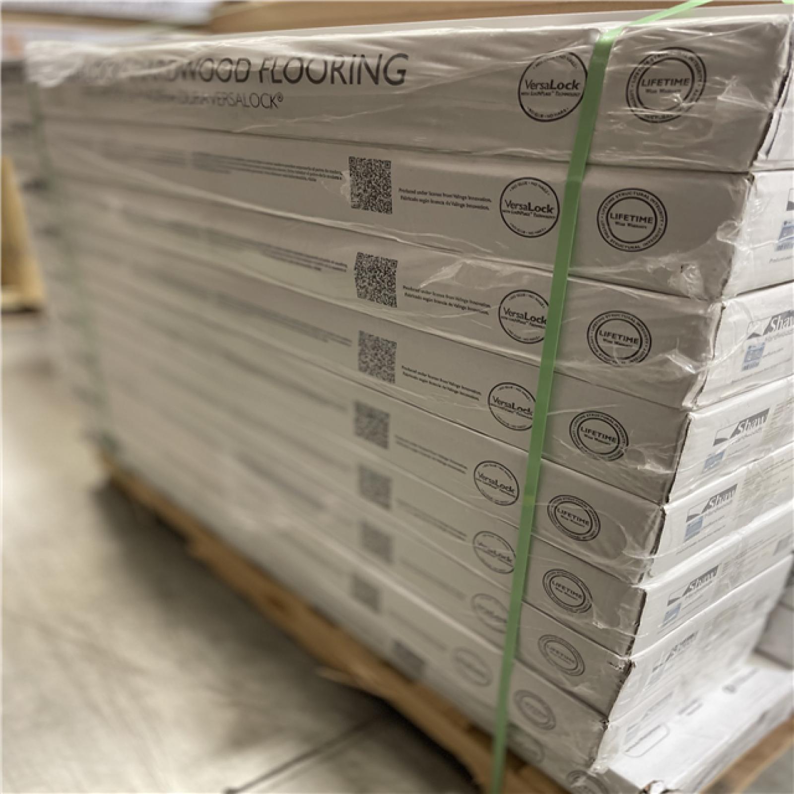 DALLAS LOCATION - Shaw Western Espresso Hickory 3/8 in. T X 5 in. W Click-Lock Scraped Engineered Hardwood Flooring PALLET -( 25 CASES)