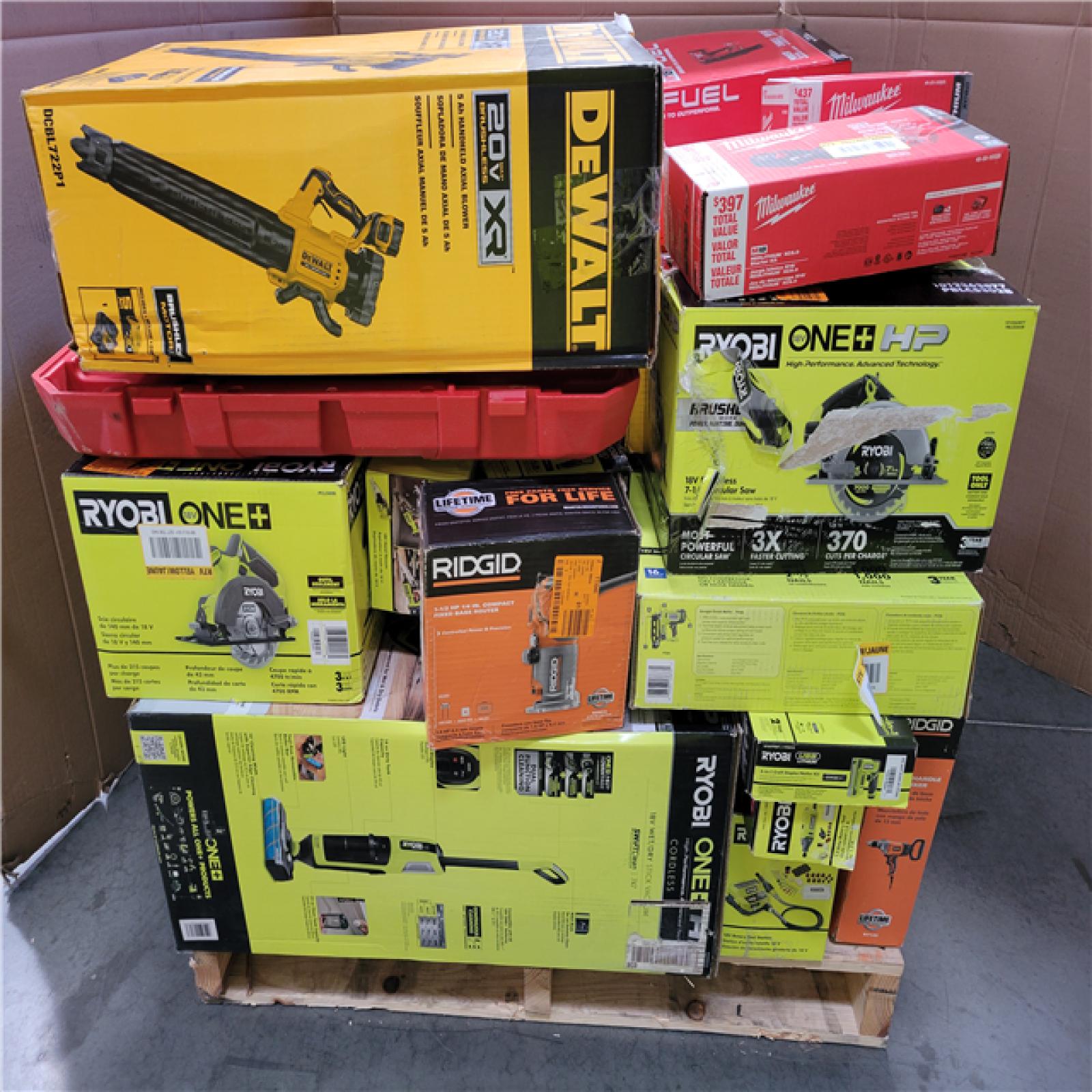 CALIFORNIA AS-IS TOOL PALLET