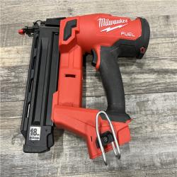 AS-IS Milwaukee FUEL 18-Volt Lithium-Ion Brushless Cordless Gen II 18-Gauge Brad Nailer (Tool-Only)