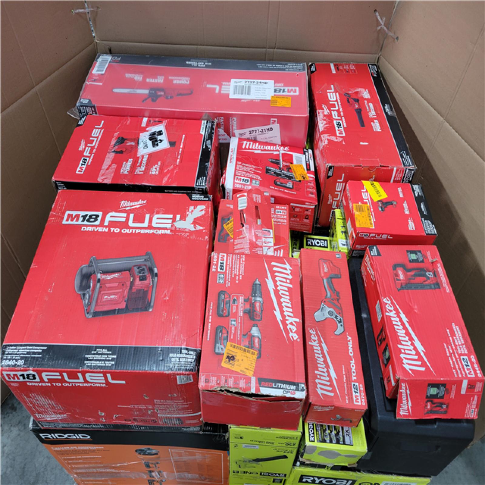 CALIFORNIA AS-IS TOOL PALLET