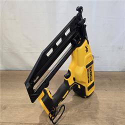 AS-IS DEWALT 20V MAX XR 16-Gauge Electric Cordless Angled Finishing Nailer Kit