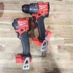 HOUSTON LOCATION - AS-IS (APPEARS LIKE NEW) Milwaukee FUEL 18V Lithium-Ion Brushless Cordless Hammer Drill and Impact Driver Combo Kit
