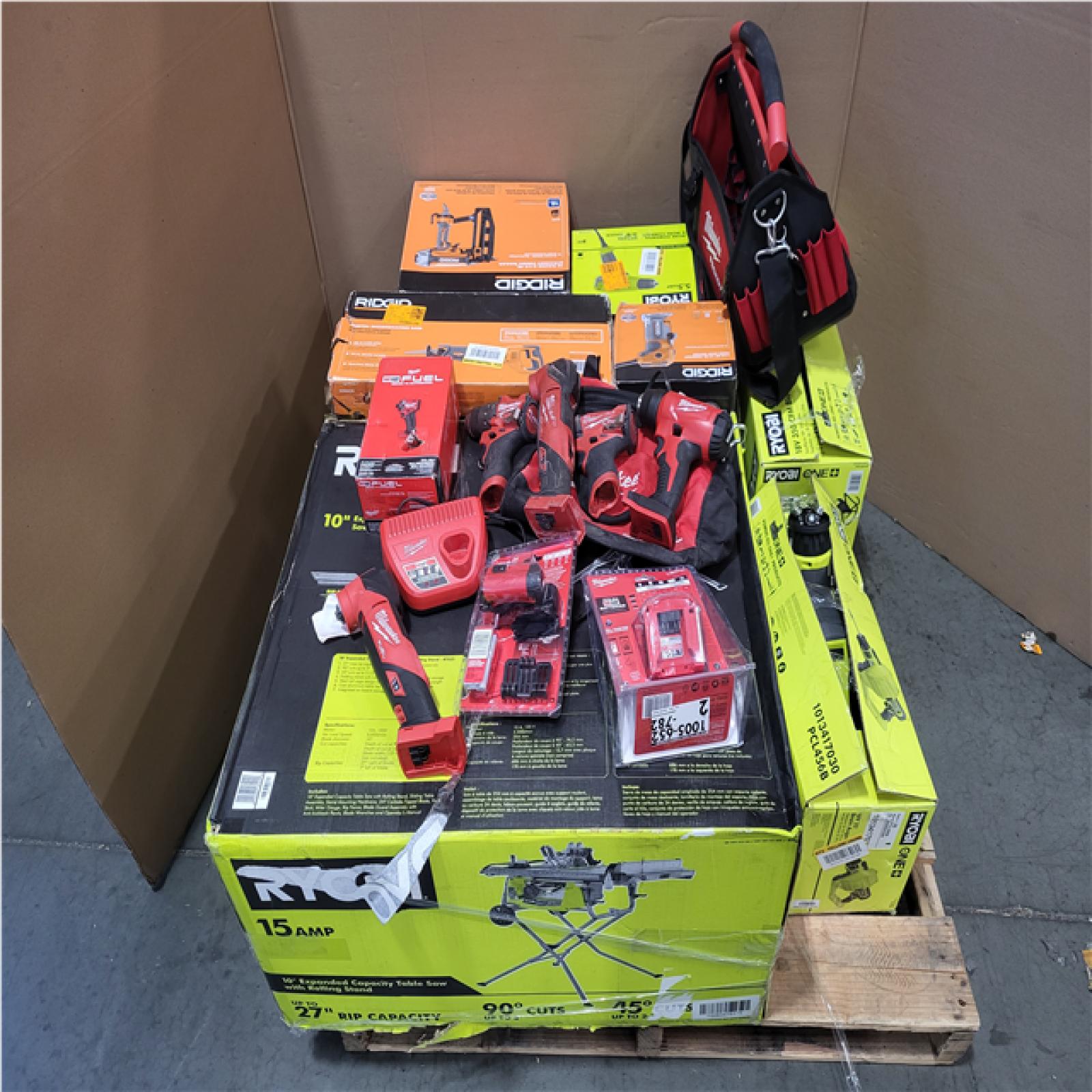 CALIFORNIA AS-IS TOOL PALLET