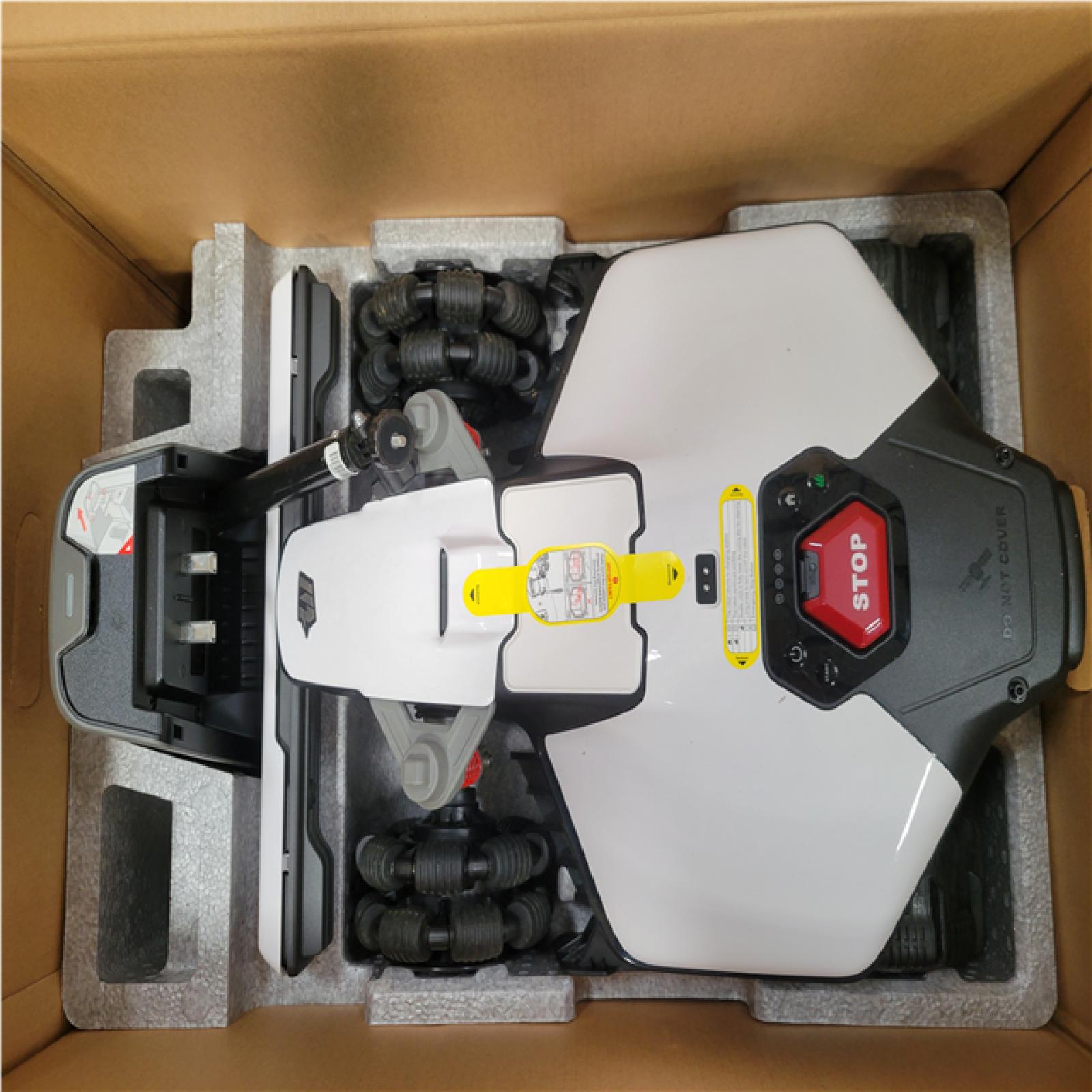 CALIFORNIA AS-IS LUBA MINI AWD SERIES ROBOT LAWN MOWER W/ GARAGE STANDARD