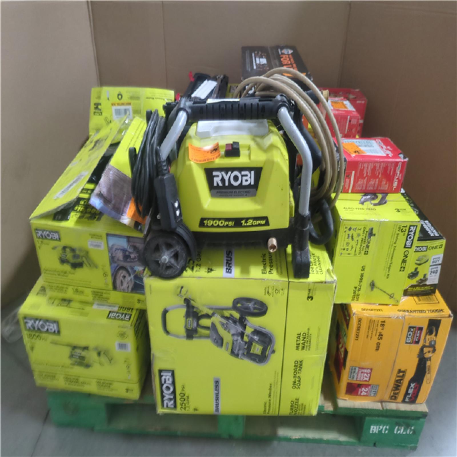 CALIFORNIA AS-IS TOOL PALLET