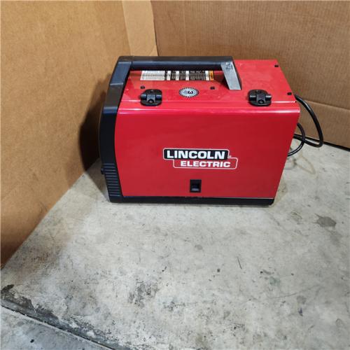 HOUSTON Location-AS-IS-Lincoln Electric Weld-Pak 140 Amp MIG and Flux-Core Wire Feed Welder, 115V, Aluminum Welder with Spool Gun Sold Separately APPEARS IN LIKE NEW Condition
