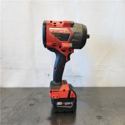 AS-IS- Milwaukee FUEL 18V Lithium-Ion Brushless Cordless 1/2 in. Impact Wrench w/Friction Ring Kit