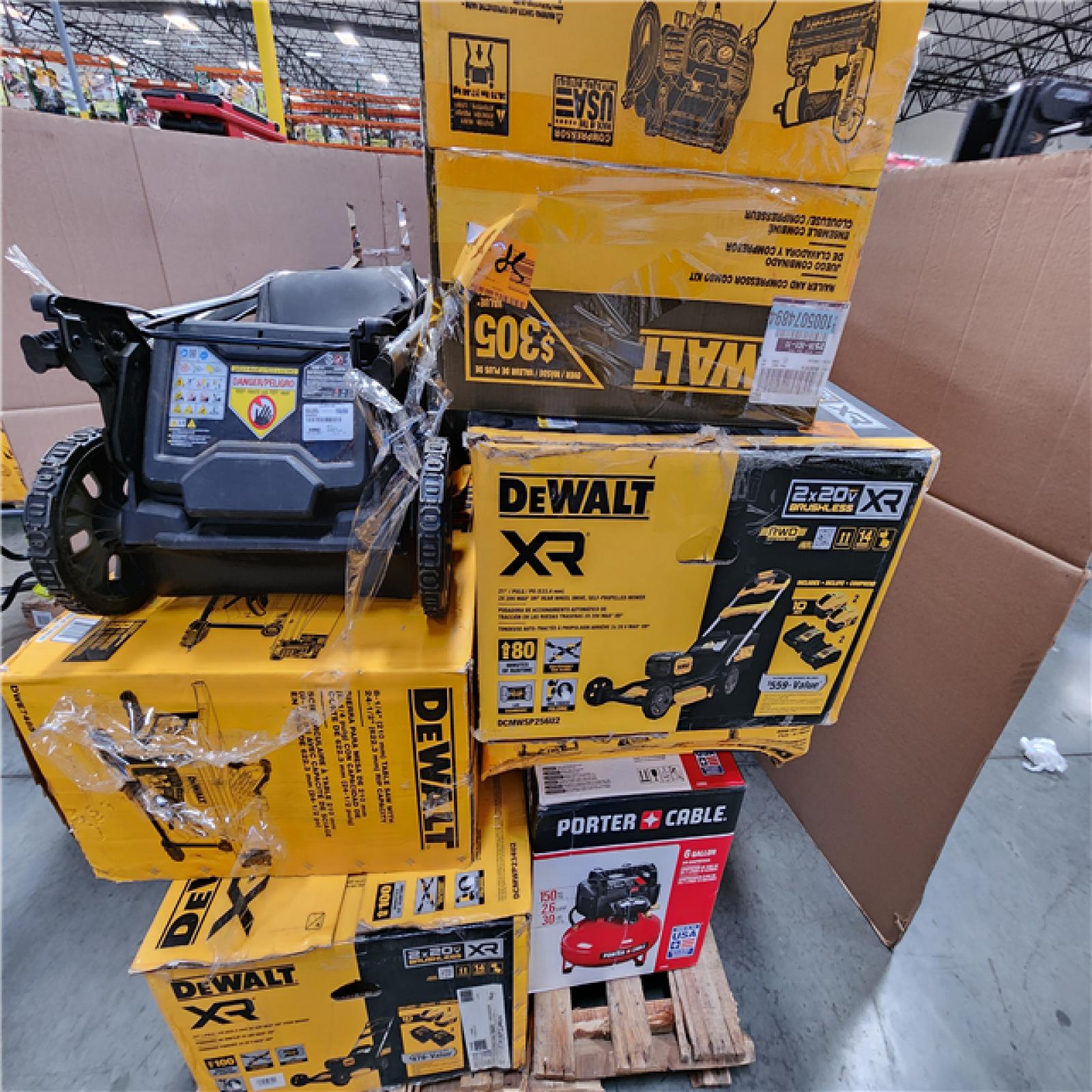 CALIFORNIA AS-IS TOOL PALLET