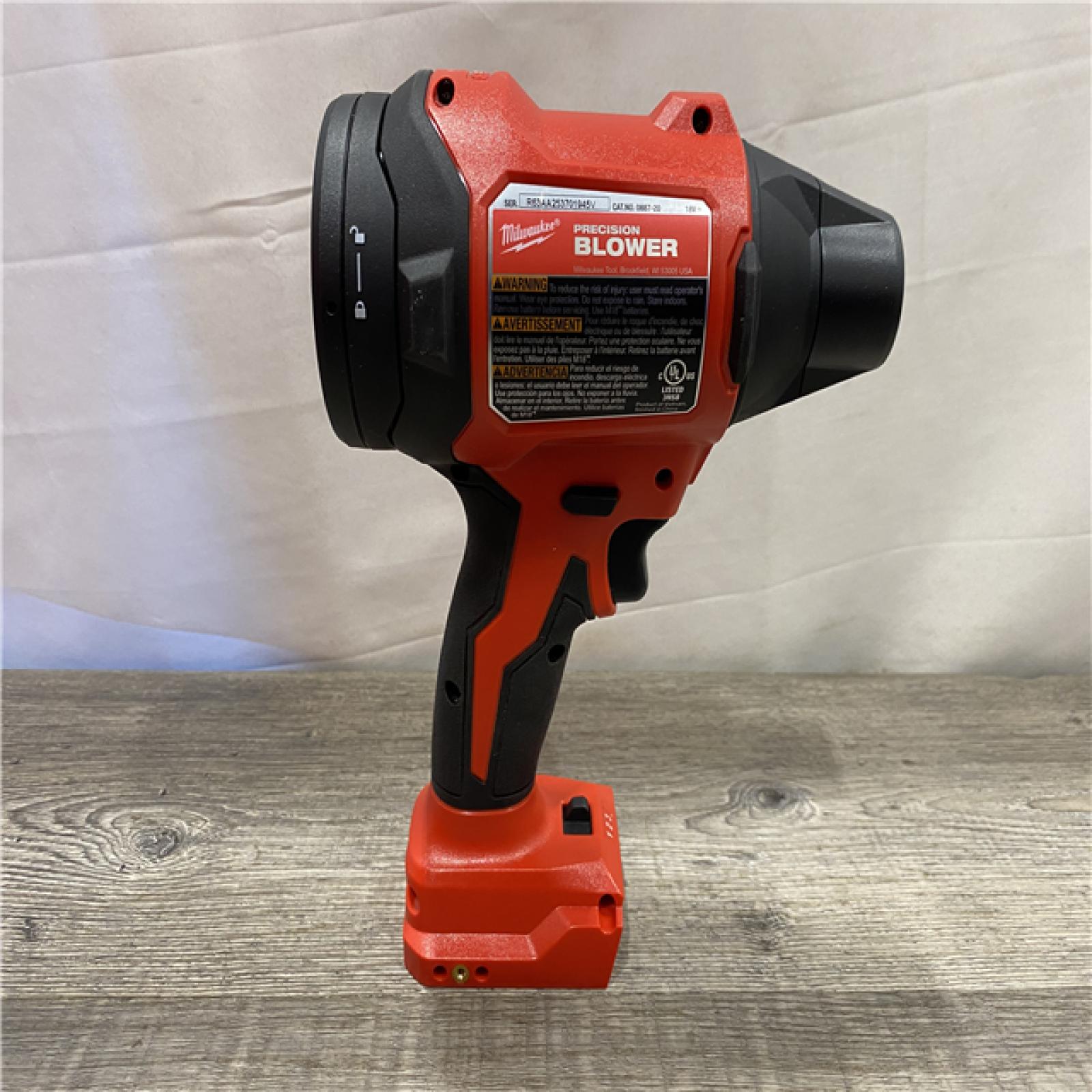 AS-IS Milwaukee 18V Lithium-Ion 570 MPH Brushless Cordless Precision Blower (Tool-Only)